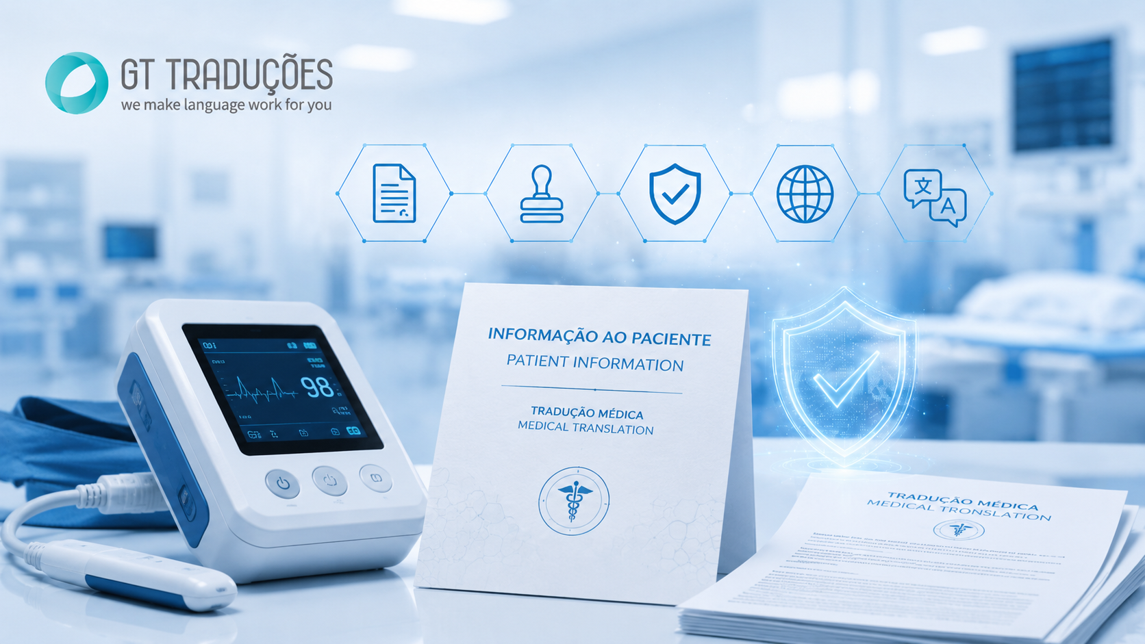 Patient leaflet and medical device translation — GT Traduções