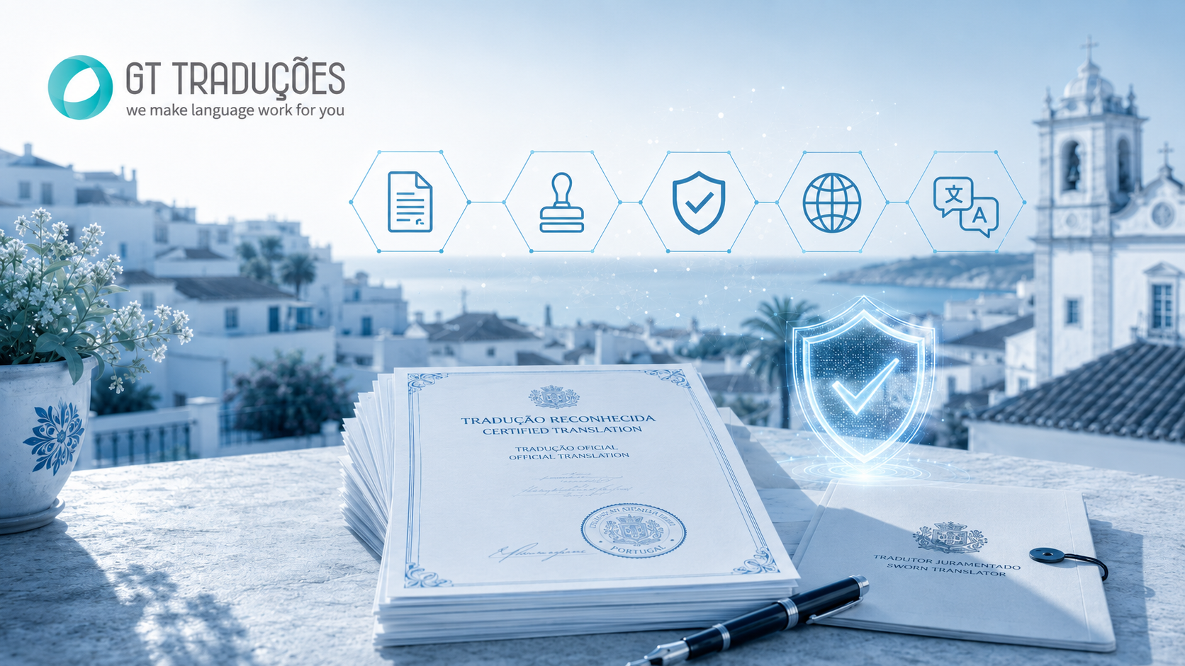 Certified translation in Loulé and Vilamoura — GT Traduções
