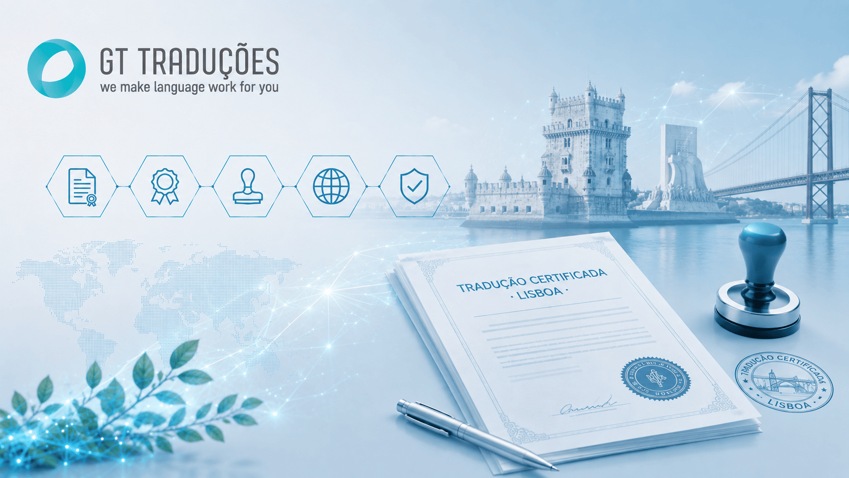 Translation certificada em Lisboa — GT Traduções