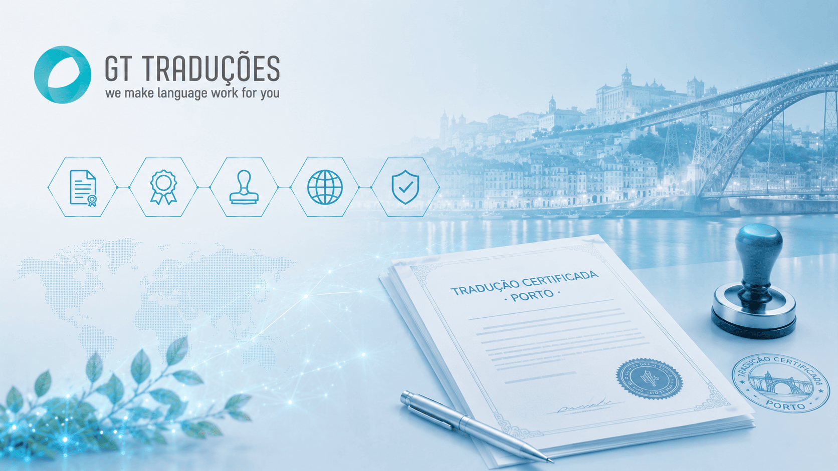 Translation certificada no Porto — GT Traduções
